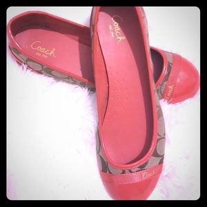 Coach Flats Size 8.5